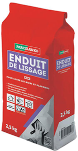 Enduit de lissage - 2,5kg